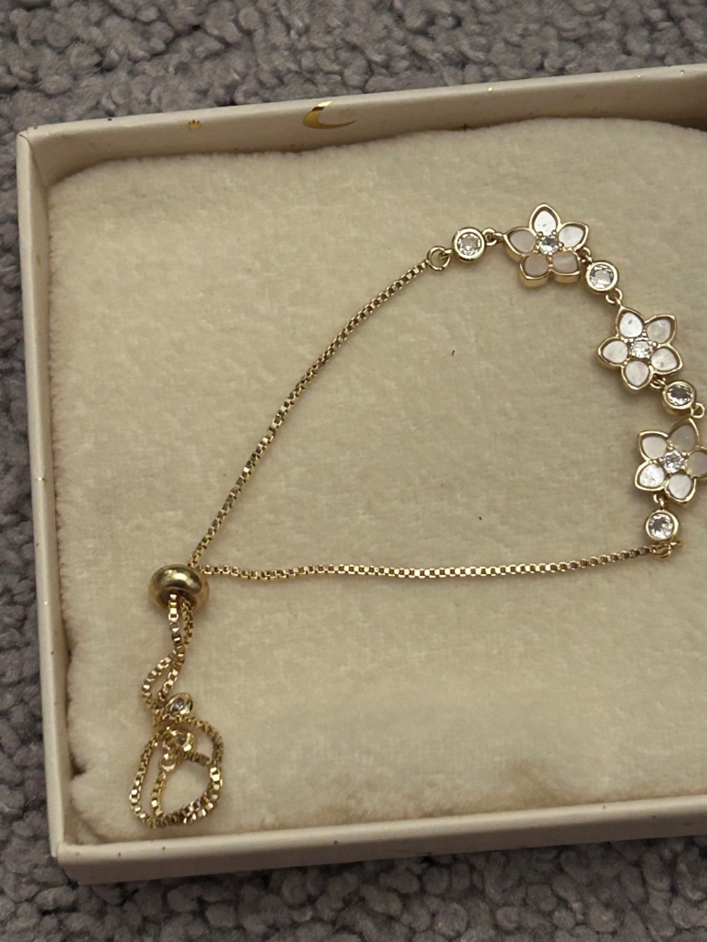 Three Arm Candy Los Angeles Bracelets Pearls and Enamel Flowers Luxe Collection - Picture 8 of 9